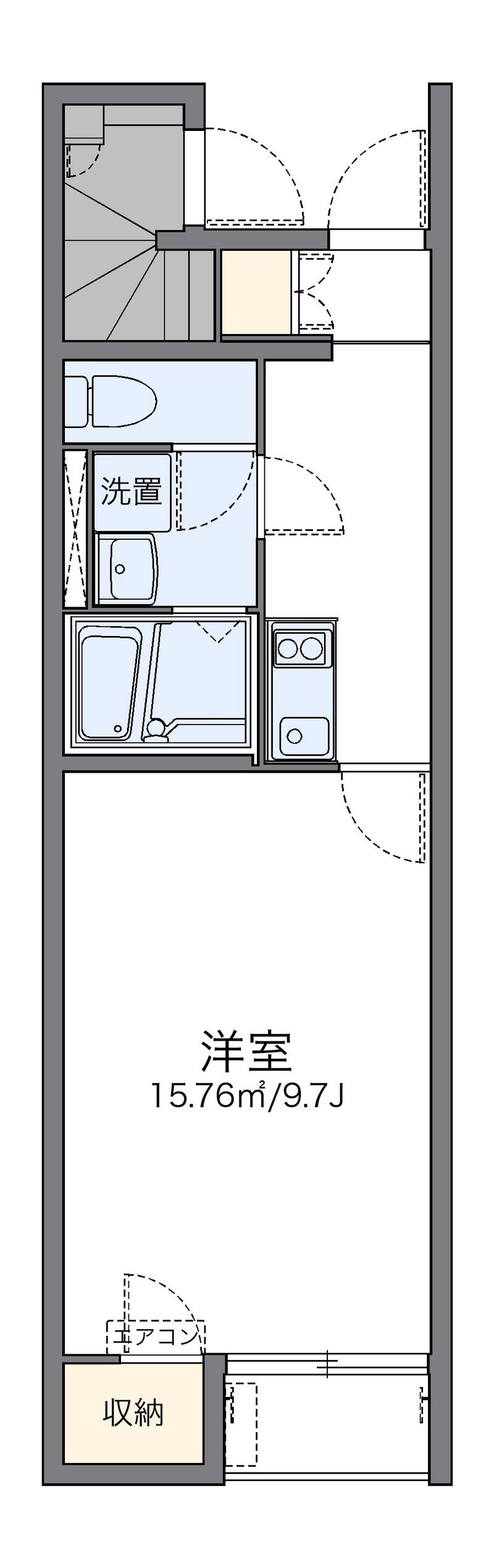レオネクストポラリス 間取図
