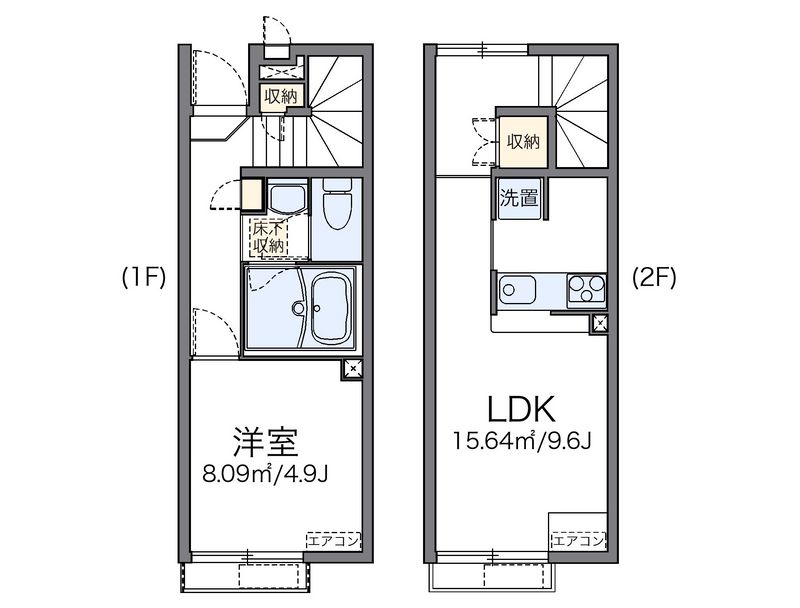 レオネクスト田園 間取図