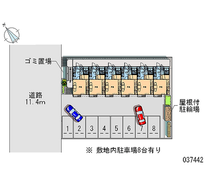 37442 Monthly parking lot