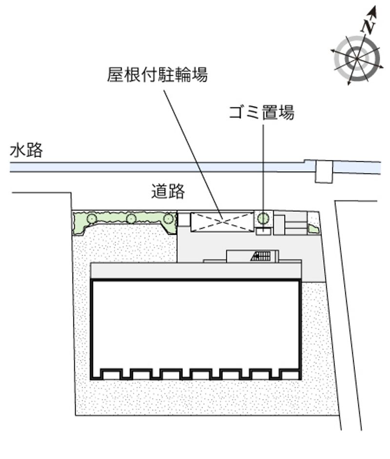 レオネクスト瀬戸駅前 配置図