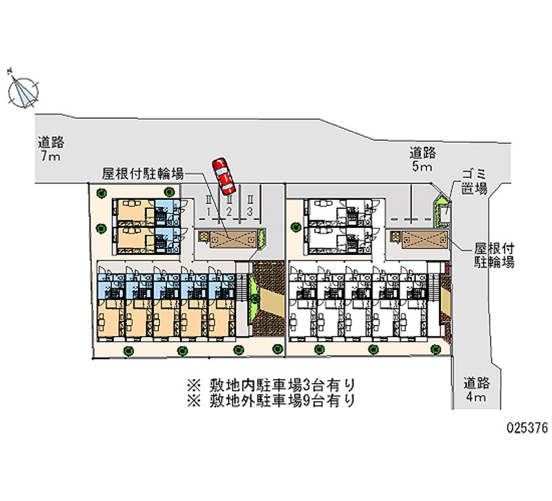 25376 Monthly parking lot