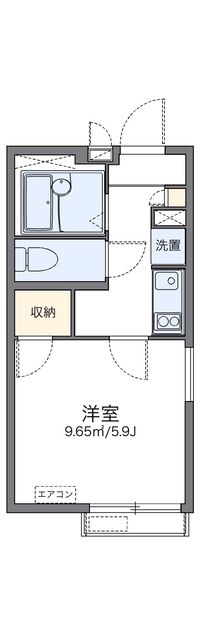 レオネクストＷａｇａｎｓｅ　Ａ 間取り図