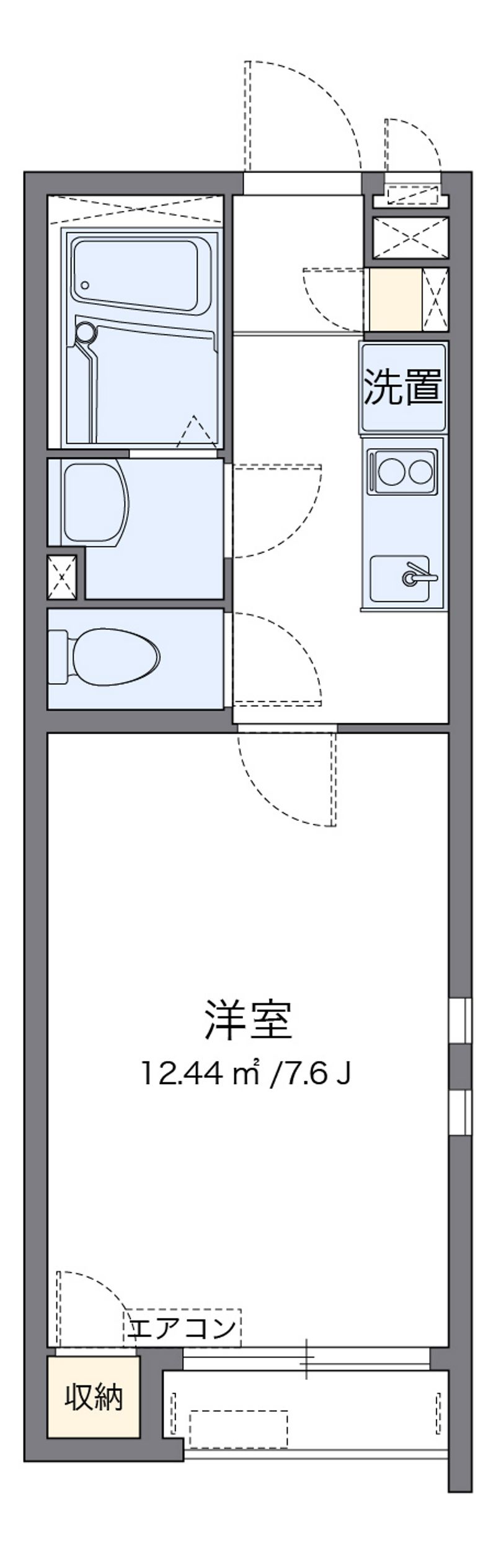 クレイノ穴観音 間取り