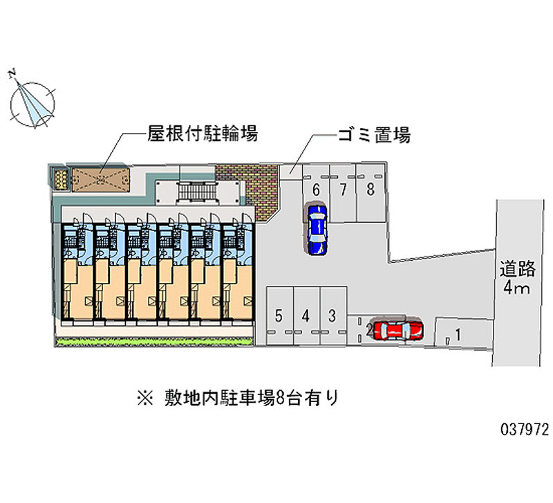 レオパレス竹林 月極駐車場