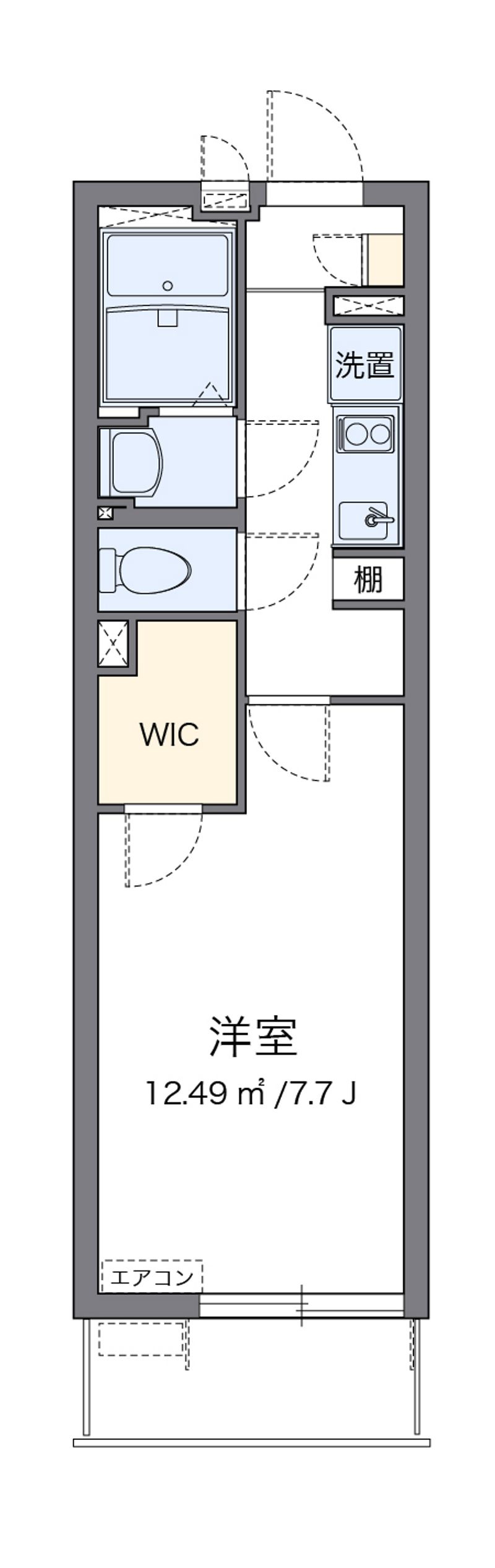 クレイノヴィラージュⅡ 間取図