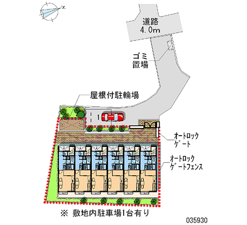 レオパレスｅｌｅｐｈａｎｔＣ 区画図