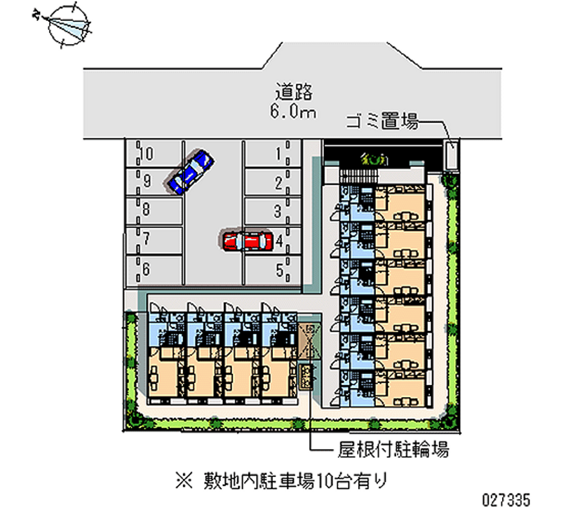 27335 Monthly parking lot