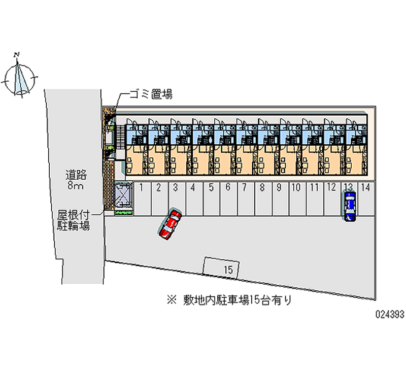 24393月租停车场