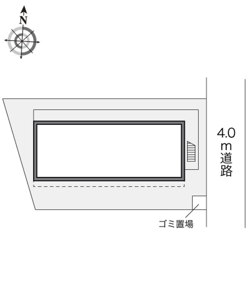 レオパレスＲＯＫＡ 配置図