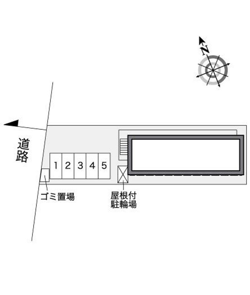 レオパレスＫＡＭＯＮⅢ 配置図