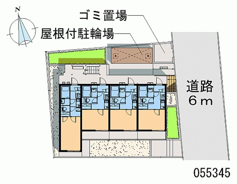 レオネクストＵ＆ＳⅢ 区画図