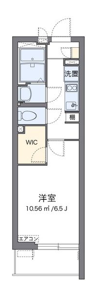 クレイノ陸王 間取り図
