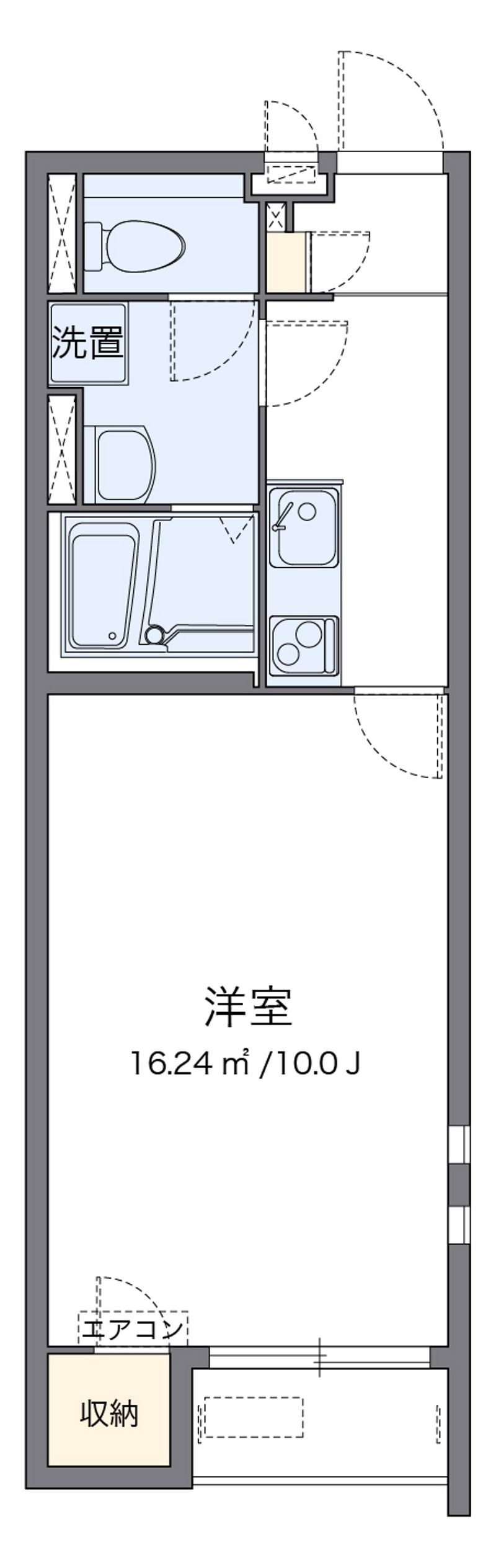 クレイノラルーチェ　飯塚 間取図