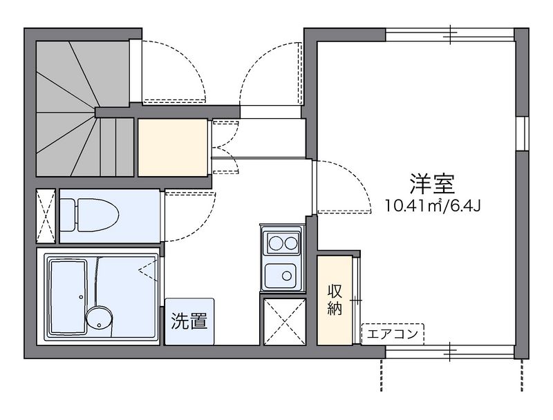 レオネクスト本牧満坂Ⅱ 間取図