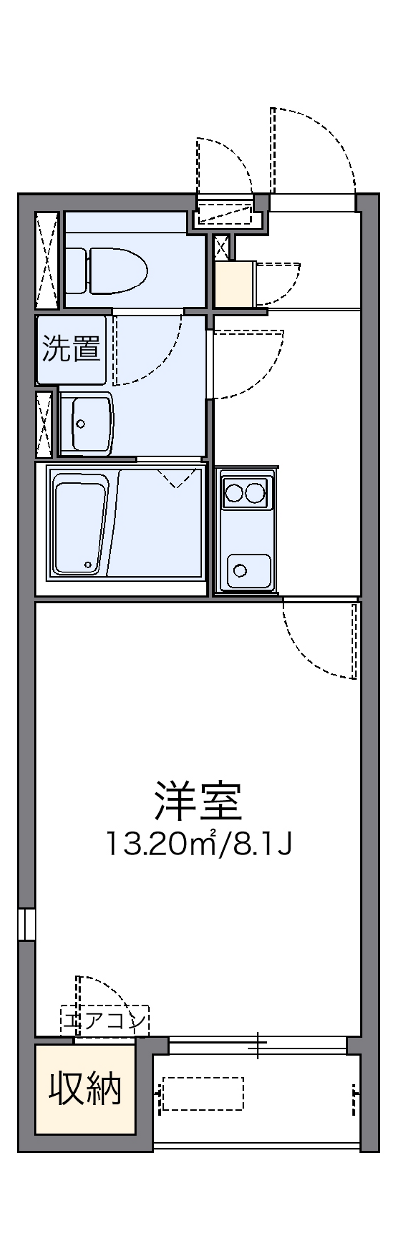 LEONEXT Yodo Riviere Floor plan