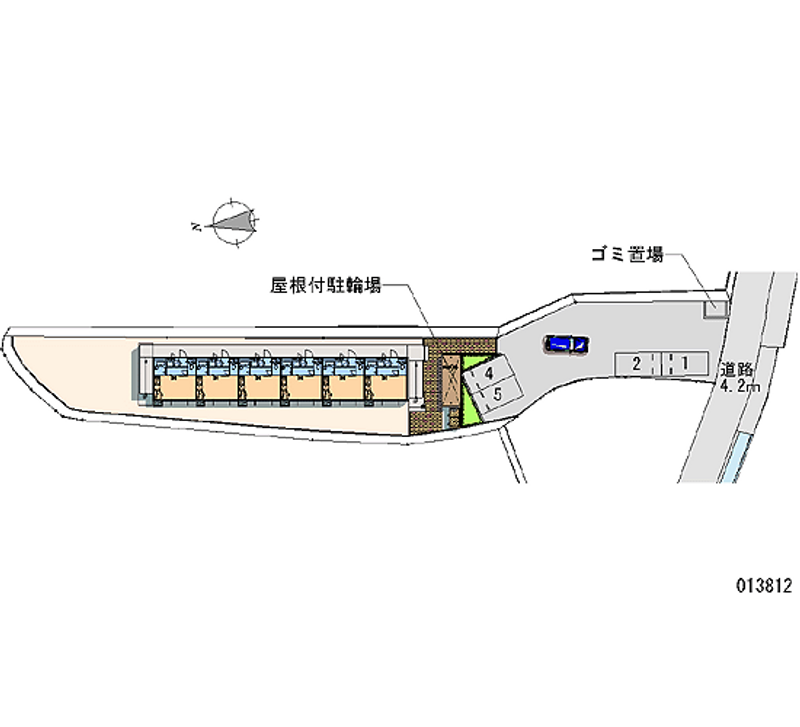 レオパレスマ・メゾン 月極駐車場