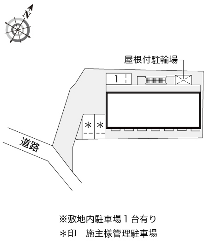 レオパレスシーブリーズ 配置図