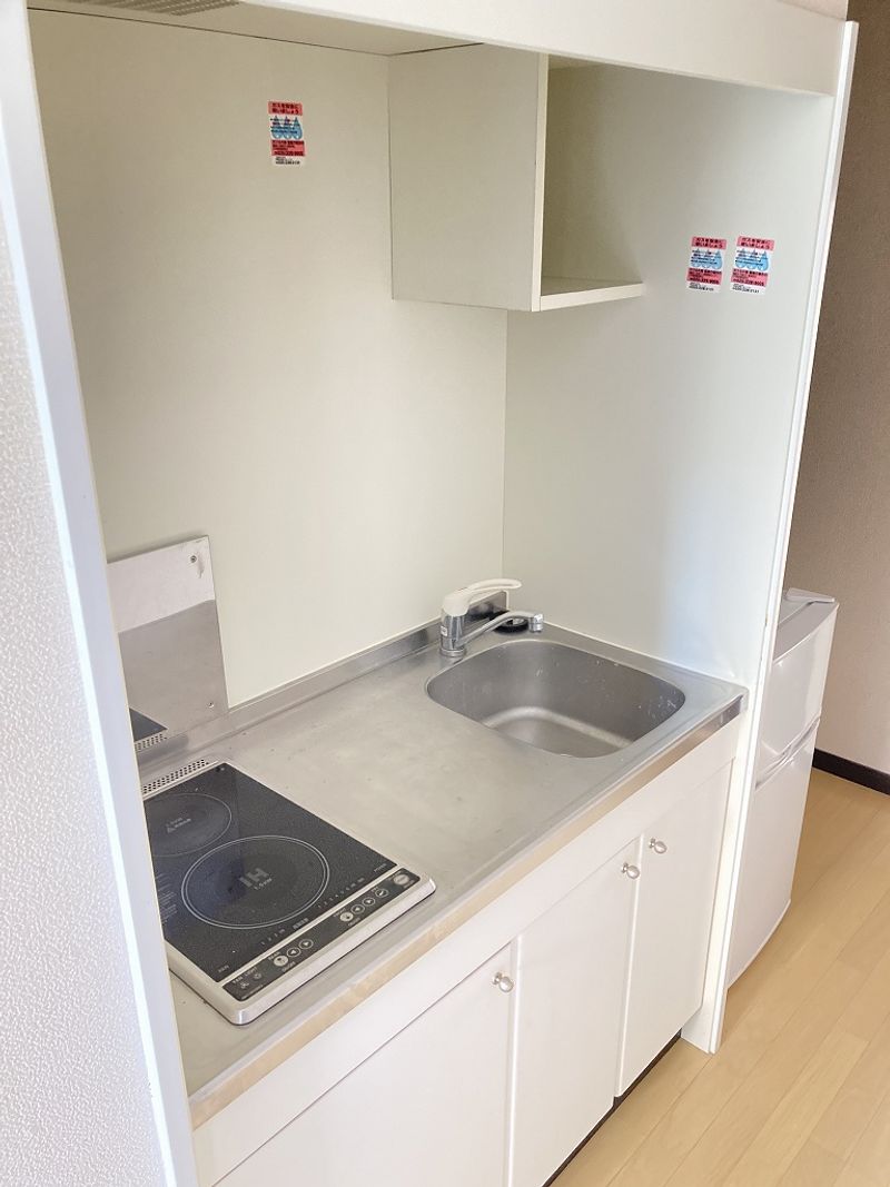レオネクストブラン　ブルー キッチン