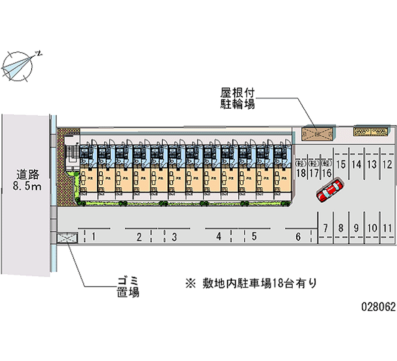 28062 bãi đậu xe hàng tháng