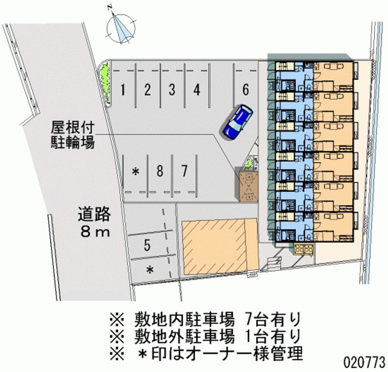 レオパレスＪｕｂｉｌｅｅ 月極駐車場