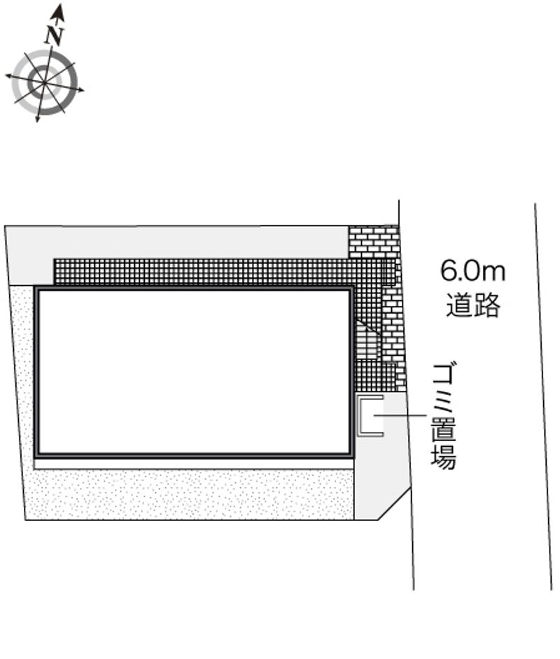 レオパレスハーベスト馬事公苑 配置図
