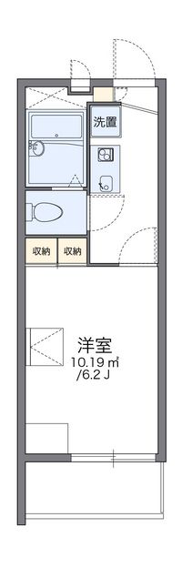 レオパレス今津 間取り図