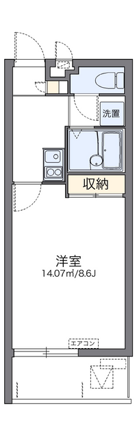 レオネクストプランドール真嘉比 間取り図