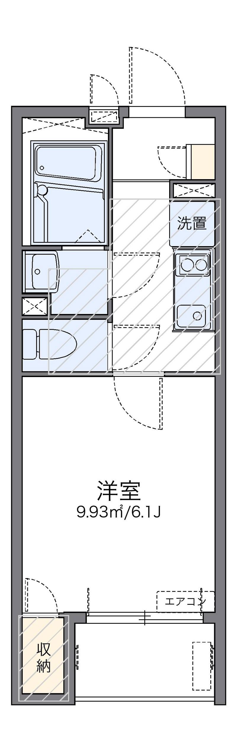 レオネクストヒルズ羽根木 間取図