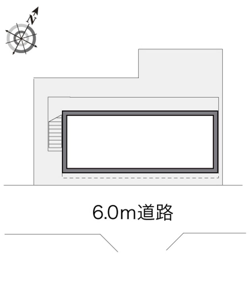 レオパレスグレイスフルⅡ 配置図