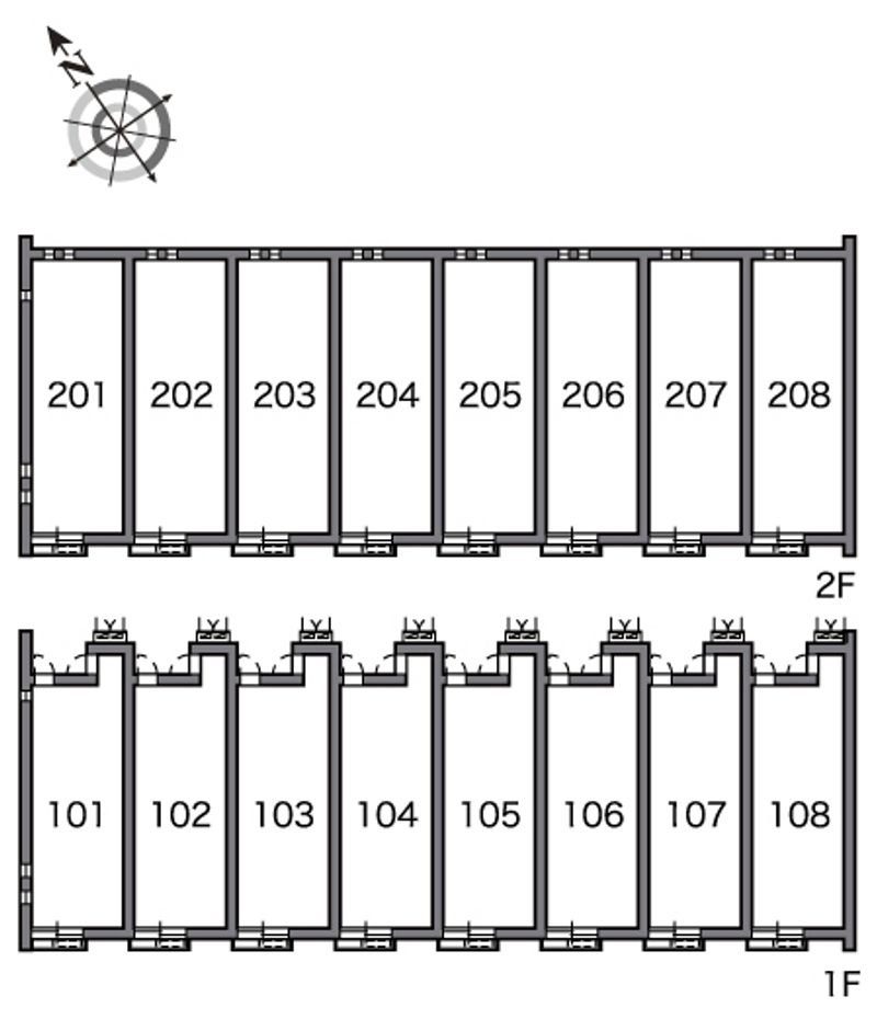 レオネクストプレステージⅣ 間取配置図
