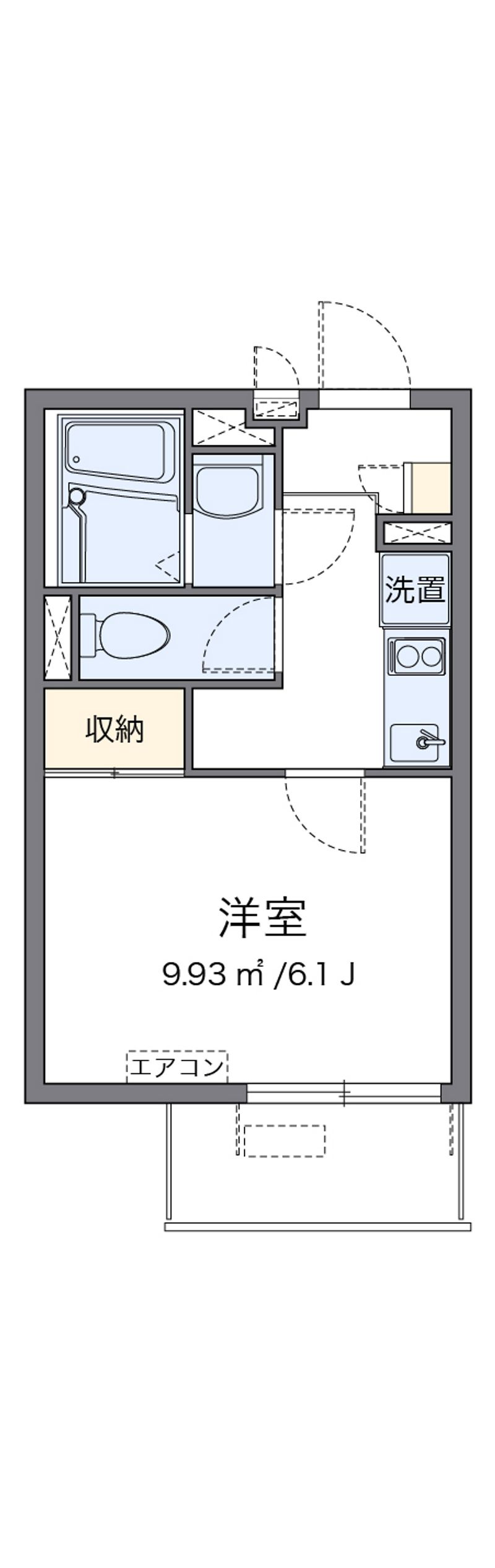 クレイノプレアデス 間取図