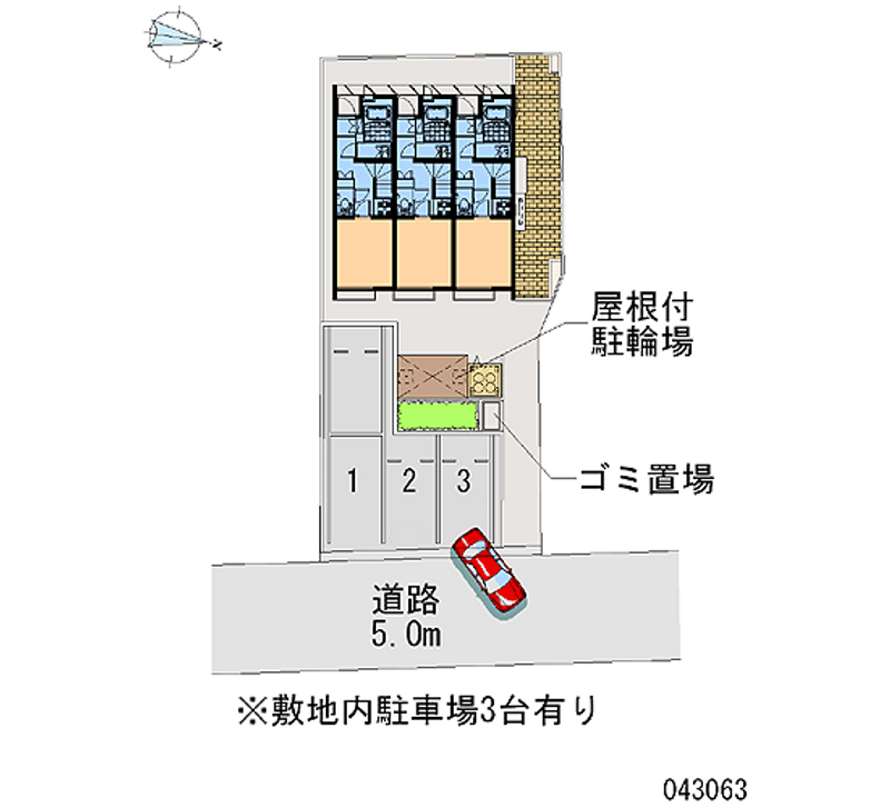 レオネクストリバーサイドⅡ 月極駐車場