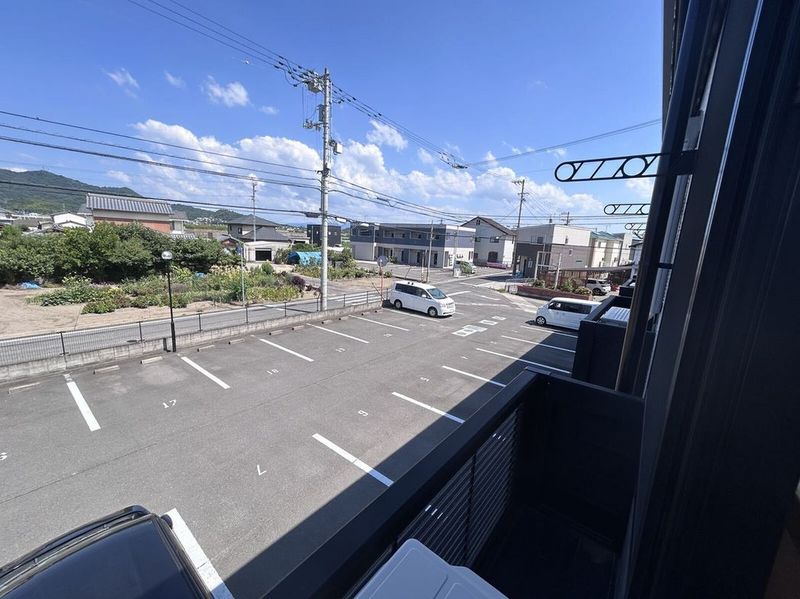 レオパレスダンダンめぐみ バルコニー