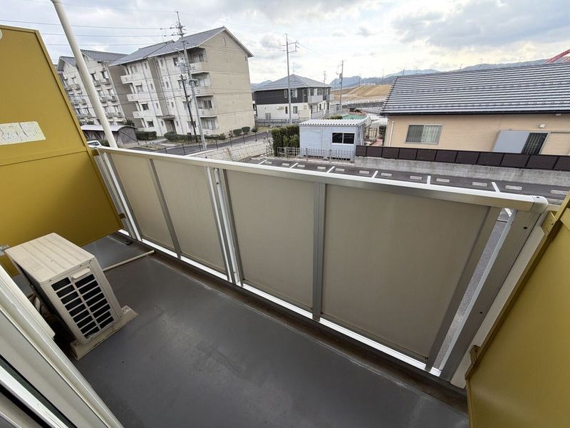 レオパレス古志大橋北サイド バルコニー