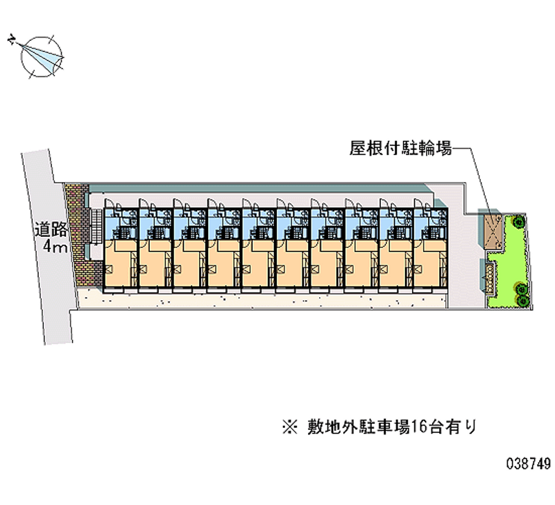 38749 Monthly parking lot