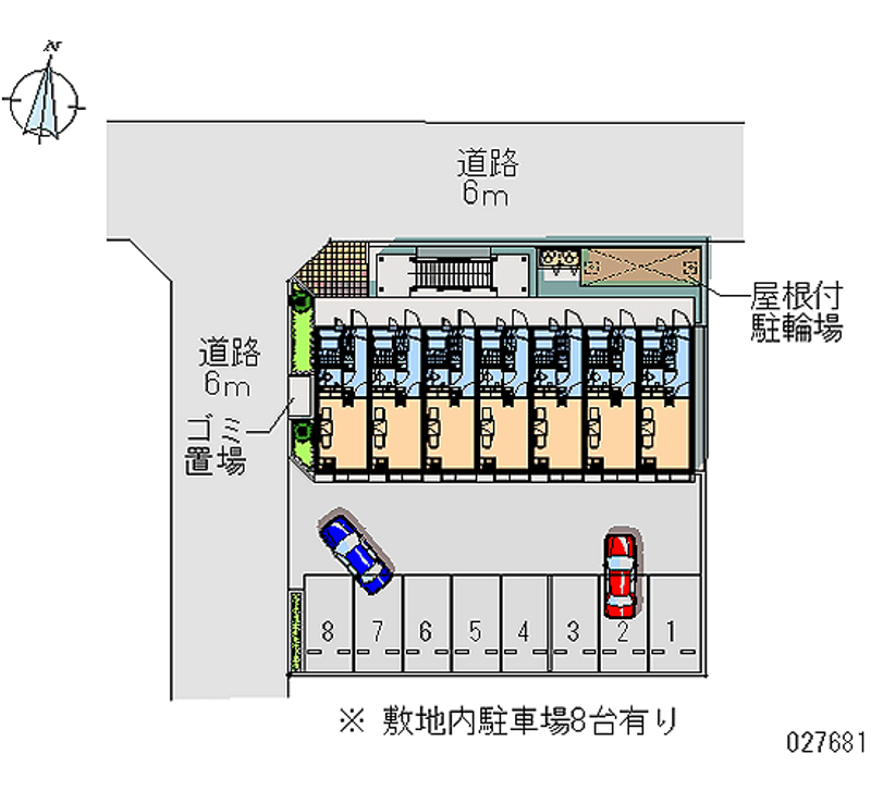 レオパレスアン　ティーム 月極駐車場