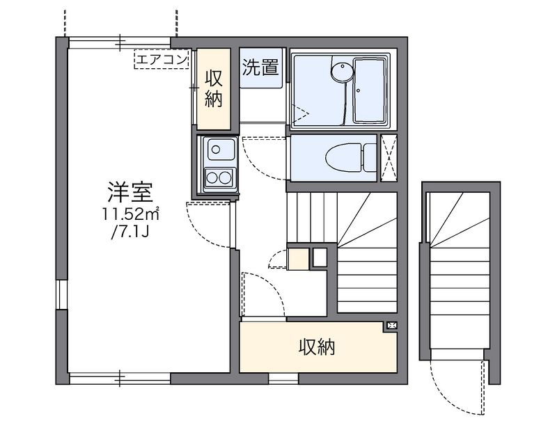 レオネクストハピネス 間取図
