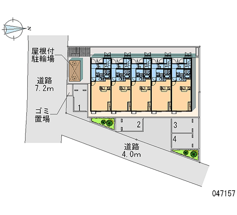 レオネクストビューハイツ 区画図