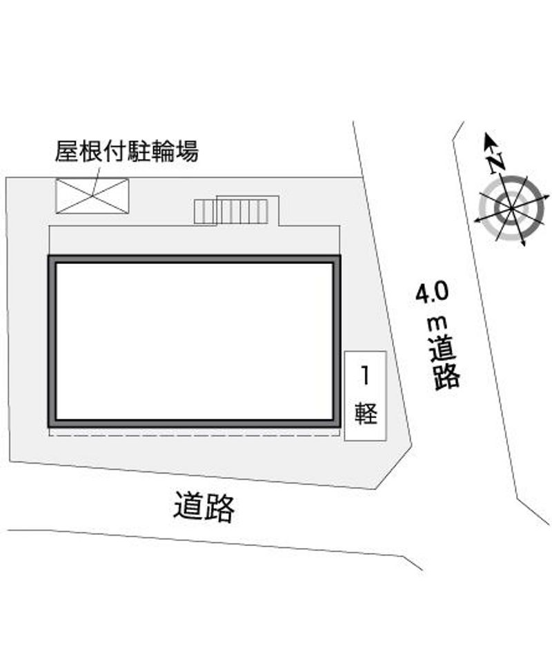 レオパレスシティング石橋 配置図