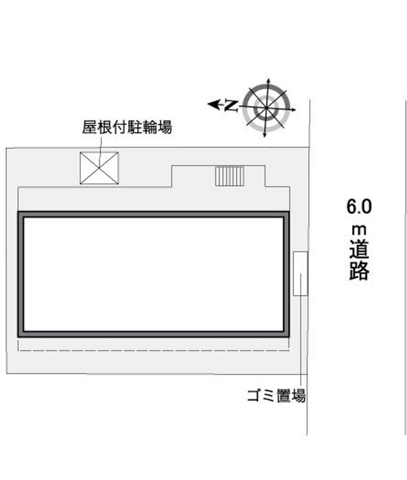 レオパレス千葉中央都町 配置図