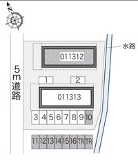 レオパレスソレーユ青江第一 駐車場