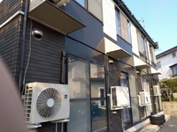 レオパレスサトウ 庭