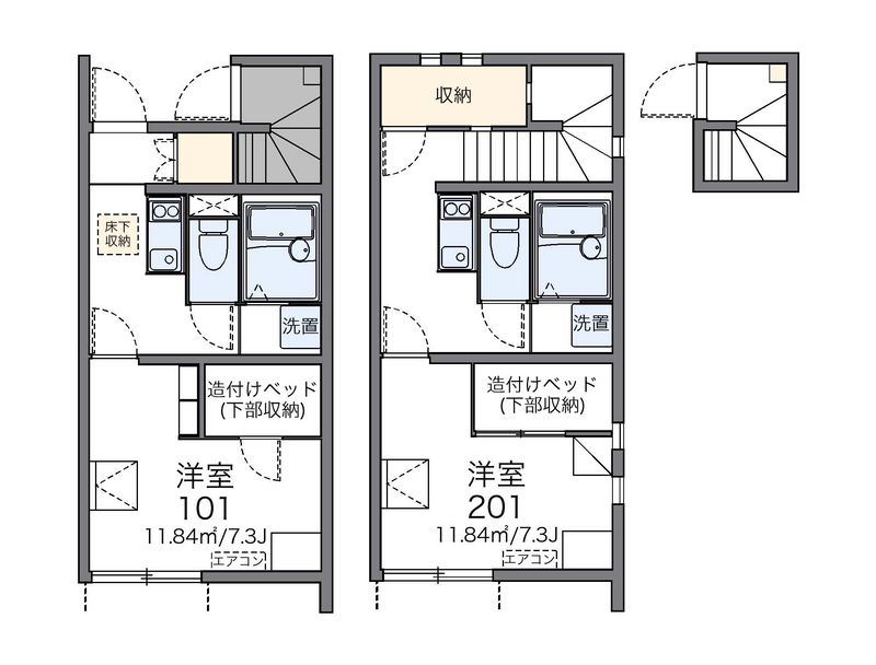 レオネクスト三ノ輪 間取図