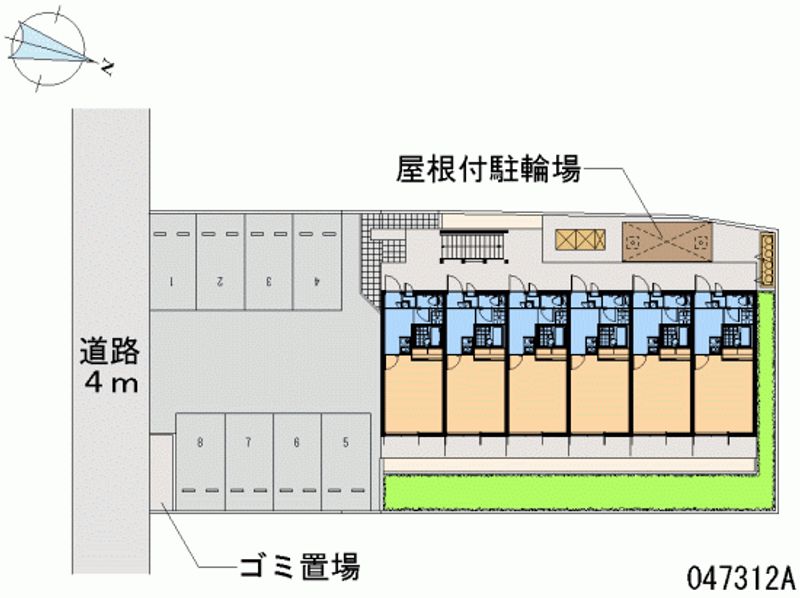 レオパレスシャルマン 月極駐車場