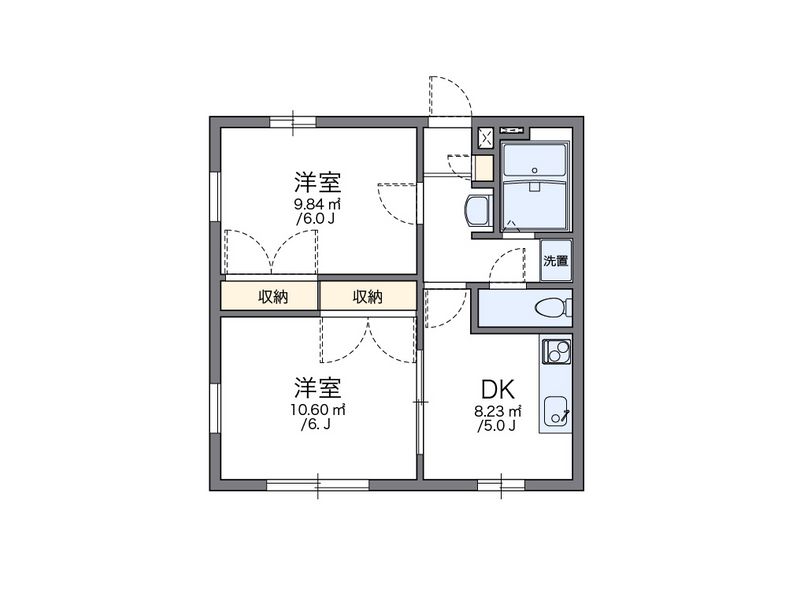 レオパレスＯＩＳＯ 間取図