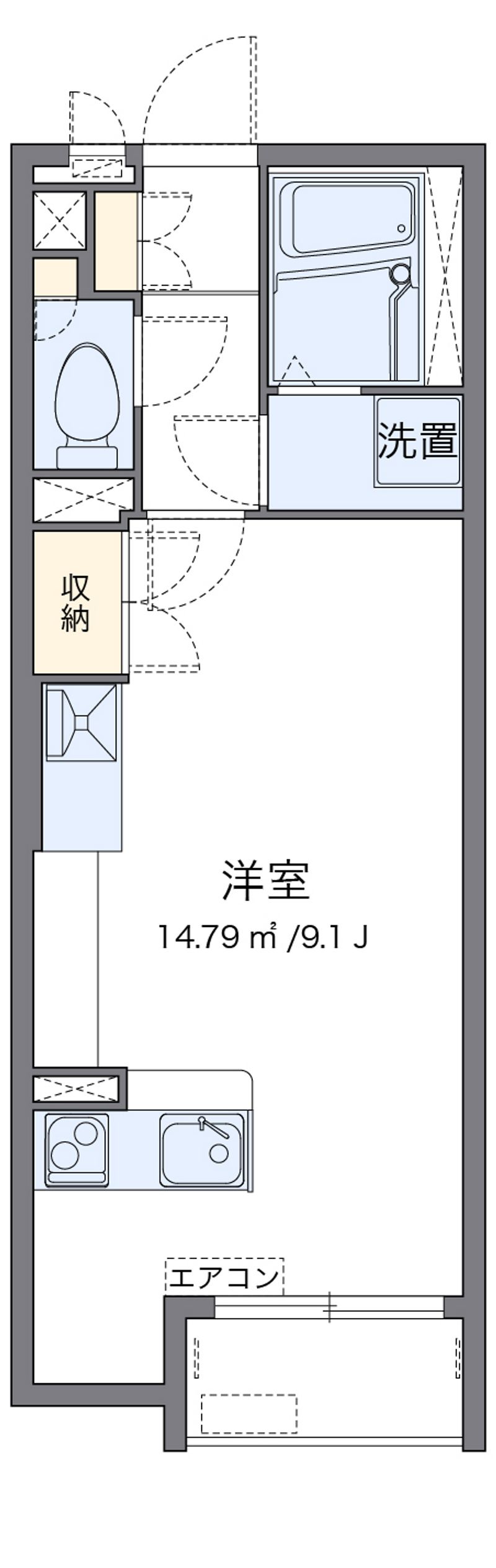 ミランダシュエットメジロ 間取図