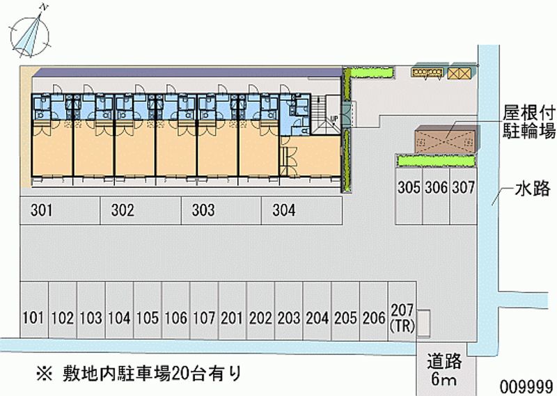 09999月租停車場