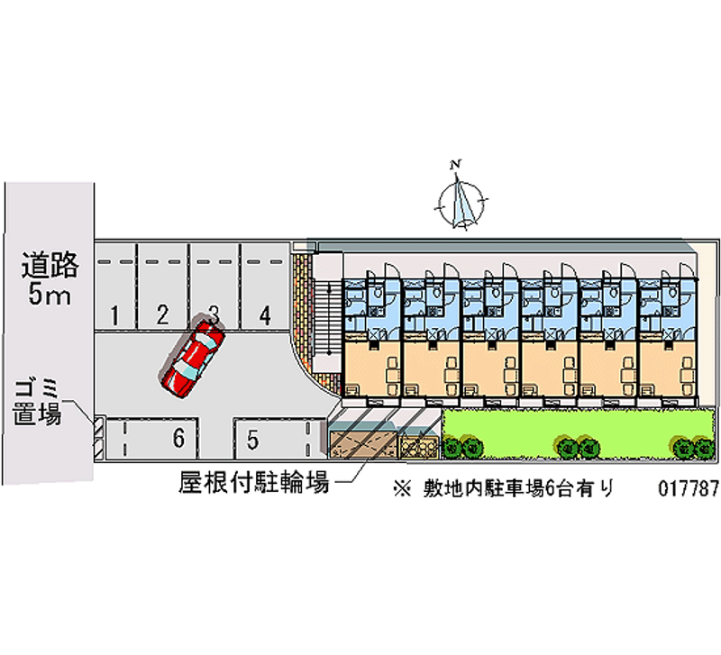 レオパレスザ・クオリティーパレス 月極駐車場