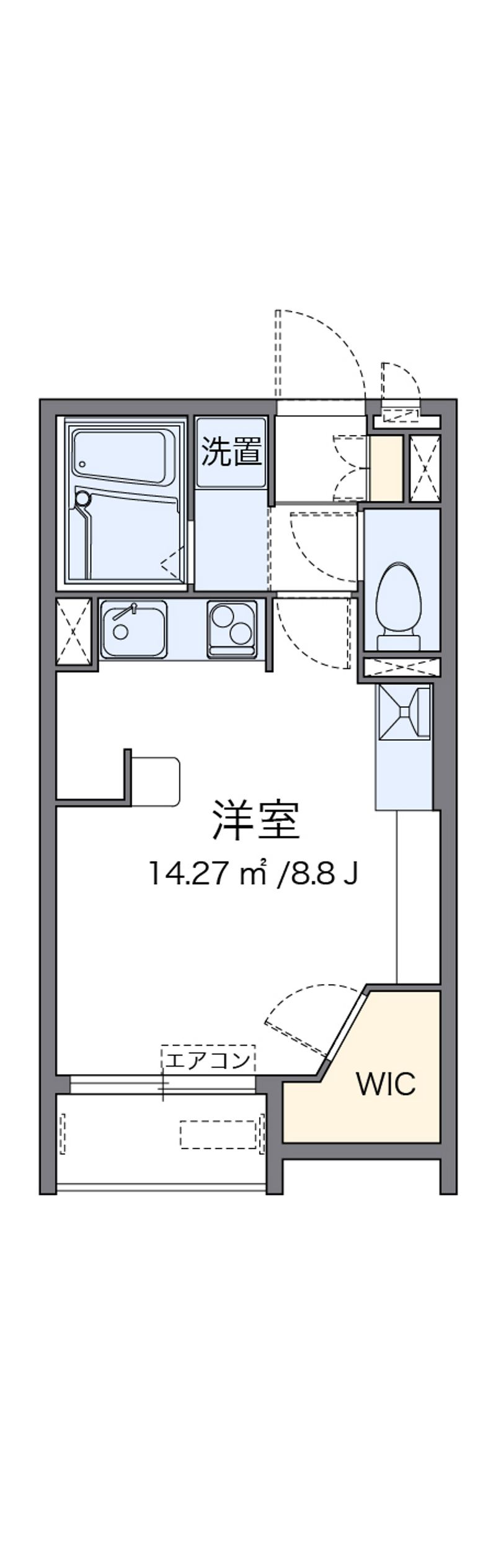 レオネクスト日向根 間取図