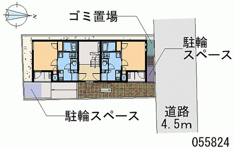 クレイノモンベルジェ 区画図